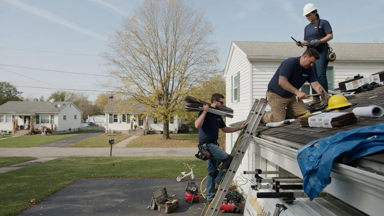 Local Roofing Contractors in Comins, MI near me